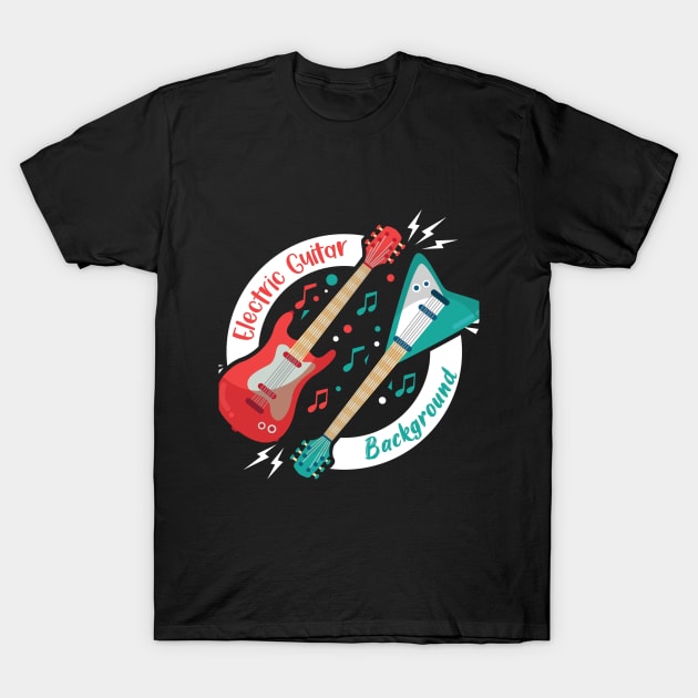 Electric Guitar T-Shirt by madihaagill@gmail.com